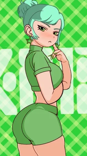 ai character: Bakugo and kitty background