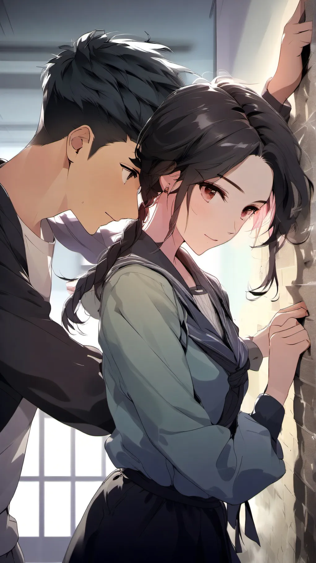 ai character: school bully background