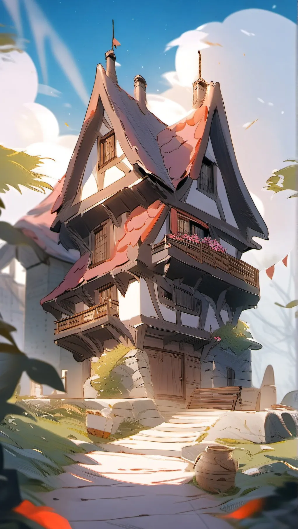 ai character: Bills girlfriend background