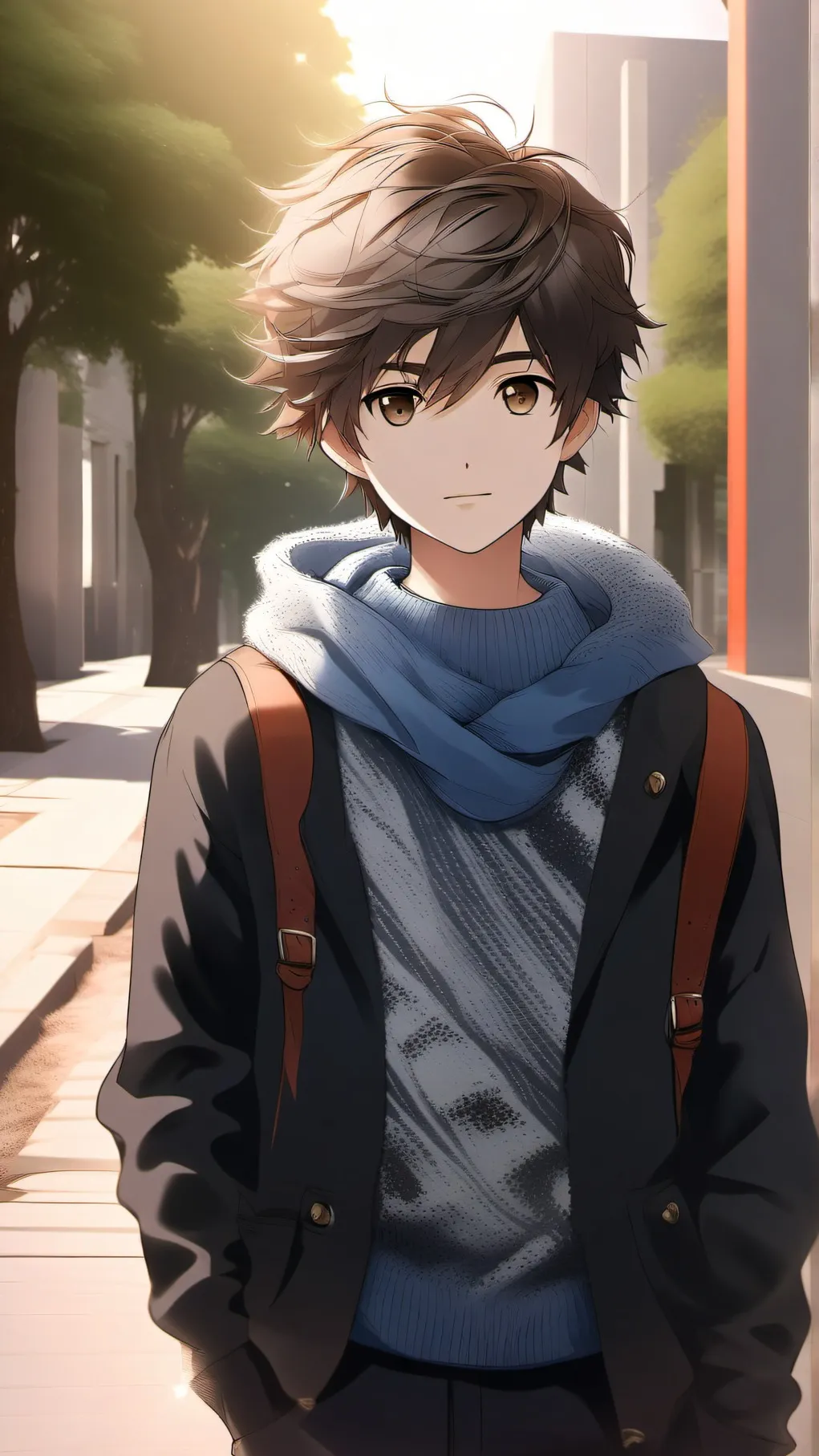 ai character: Carl background