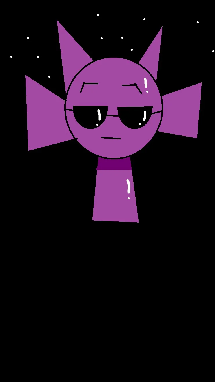 ai character: 12h và Durple background