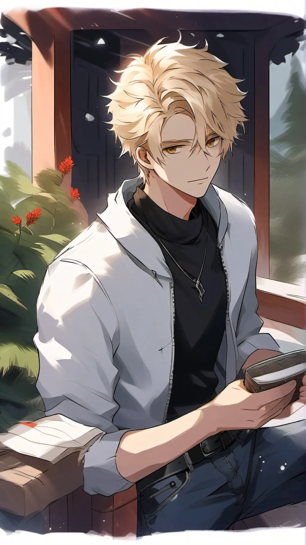 ai character: Solace background