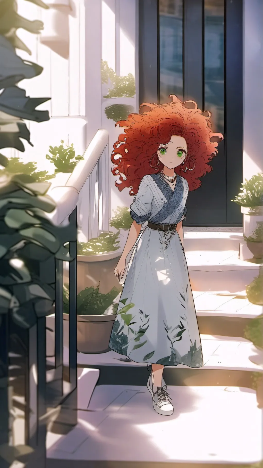 ai character: Caoimhe background