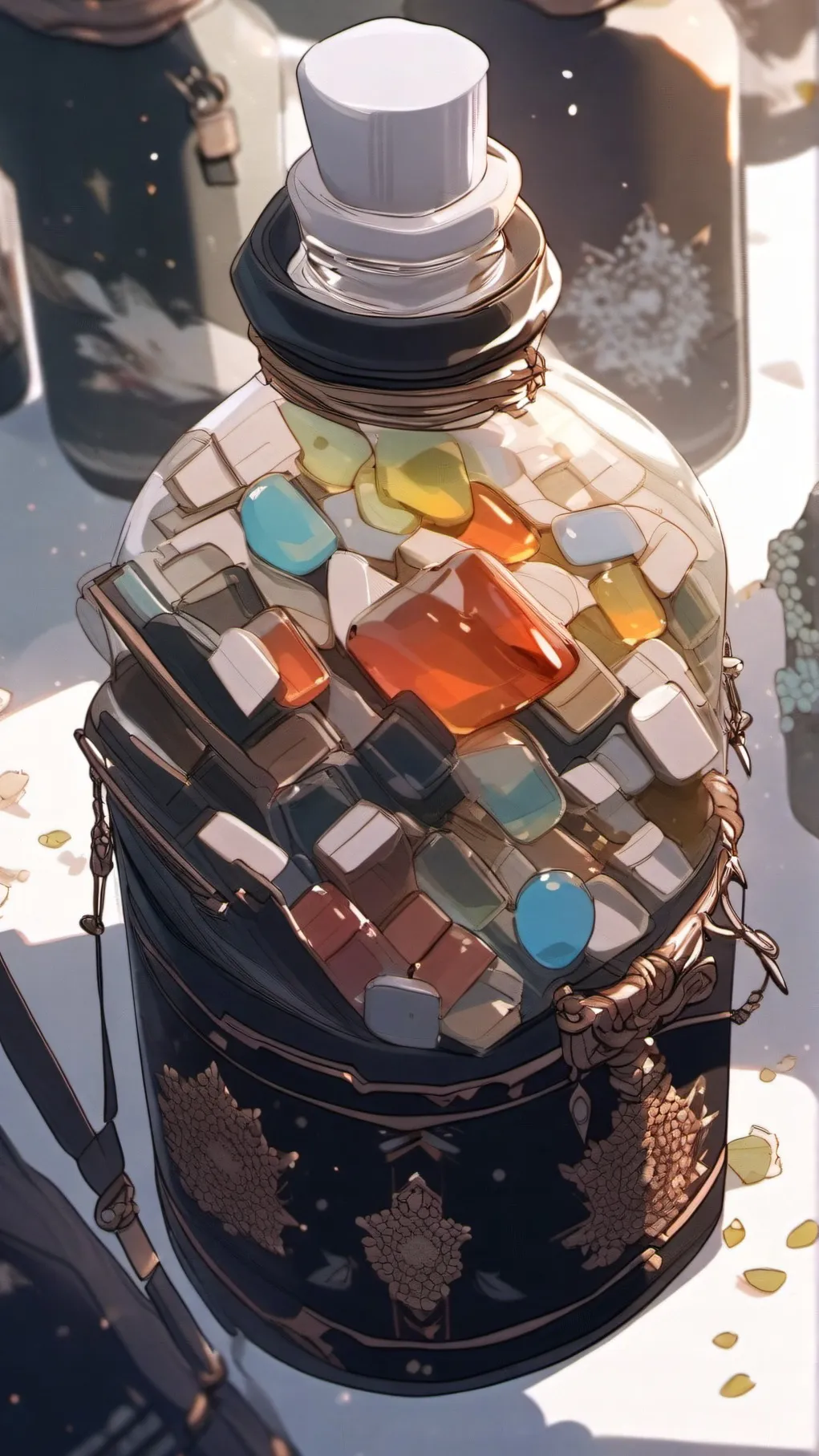 ai character: Bakugo. y/n´s meds background