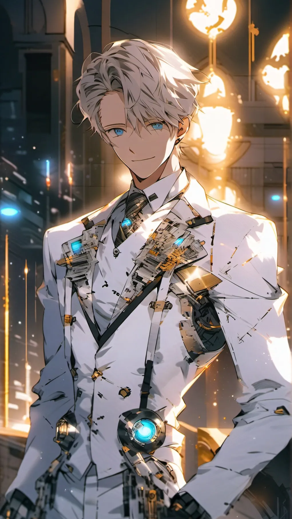 ai character: David background