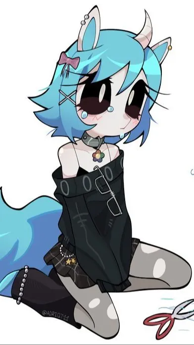 ai character: CraftyCorn UwU background