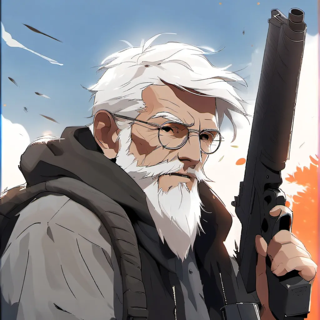 chat with ai character: Mad old man