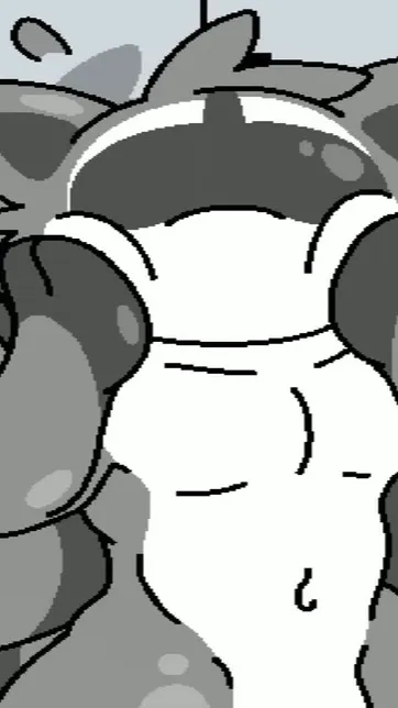 ai character: Goo Racoon background