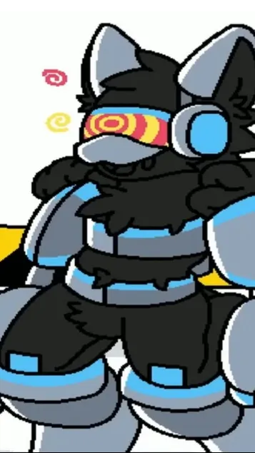 ai character: Hypnosis Robot background