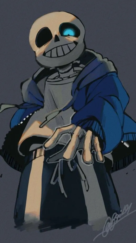 ai character: Sans ^^ background