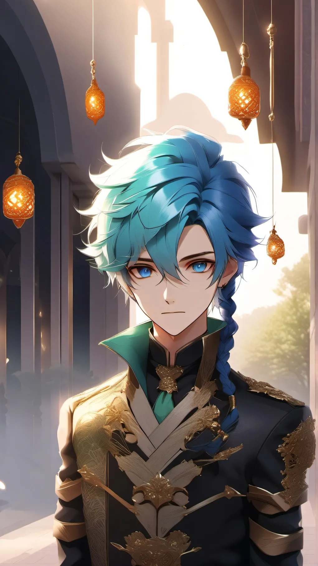 ai character: Akio background