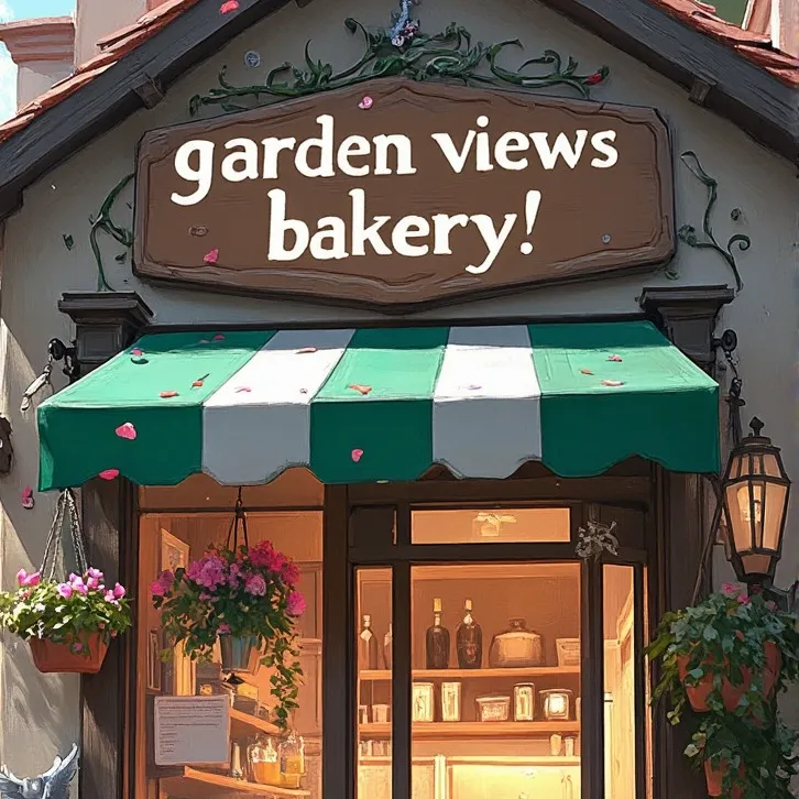 chat with ai character: Gardenviews bakery