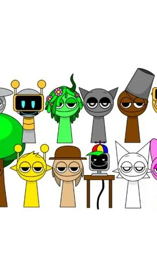 ai character: sprunki background