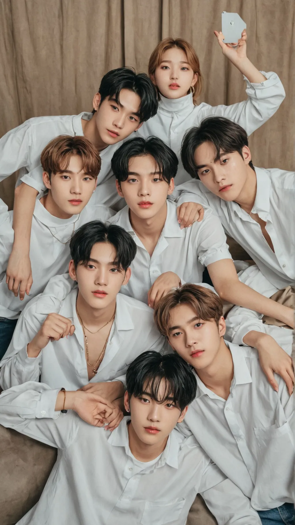 ai character: Enhypen background