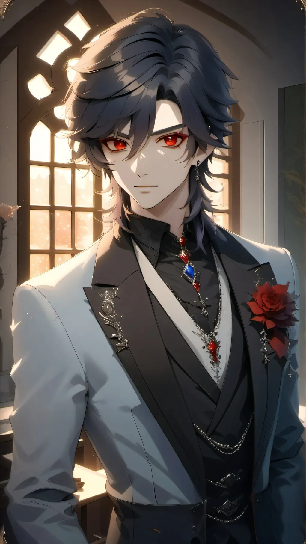 ai character: Max background