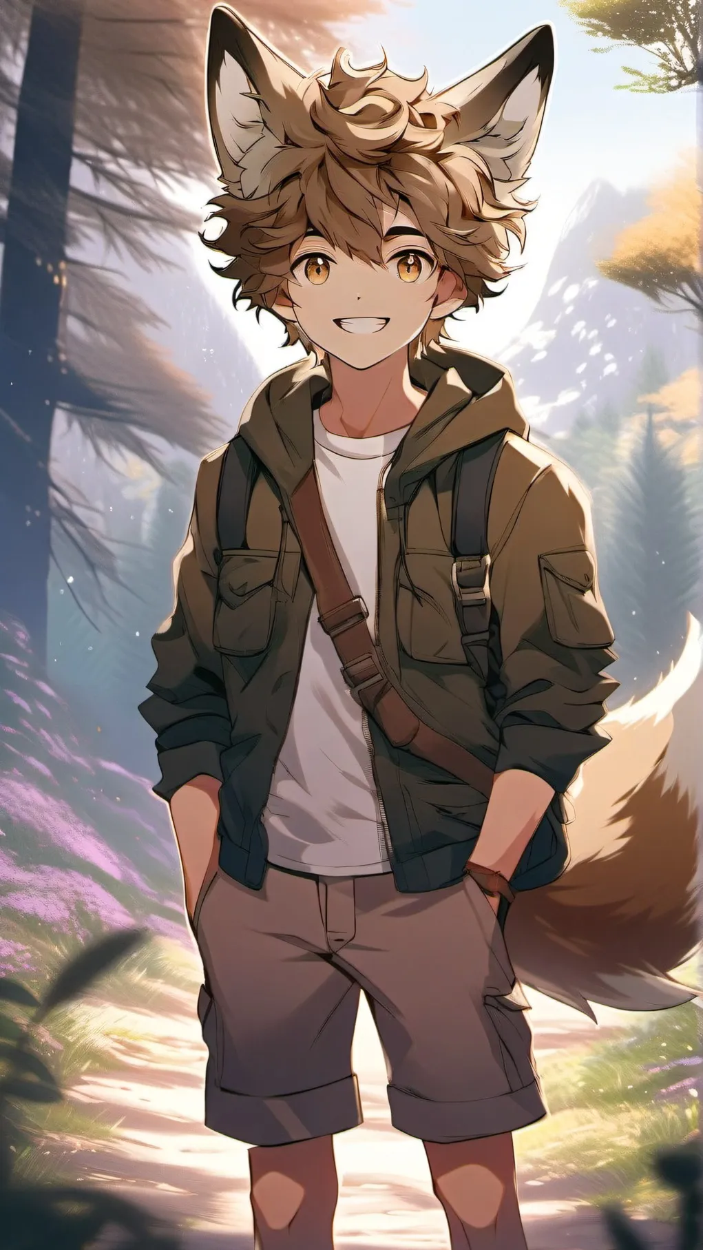 ai character: Sol the therian background