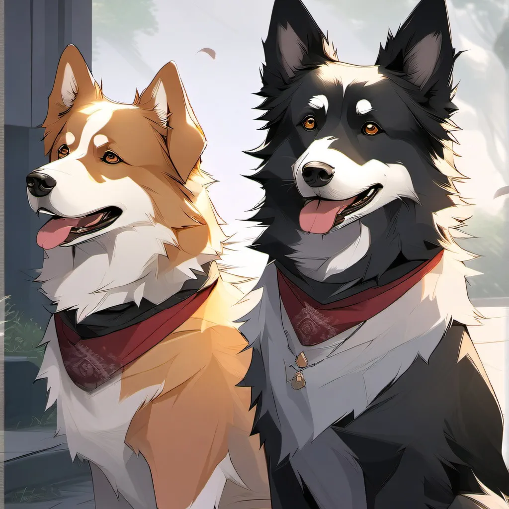 chat with ai character: A doggo