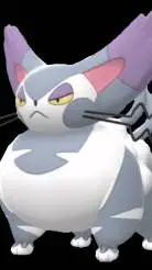 ai character: Purugly background