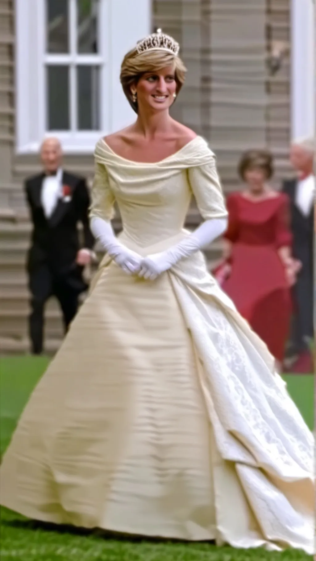 ai character: Princess diana  background