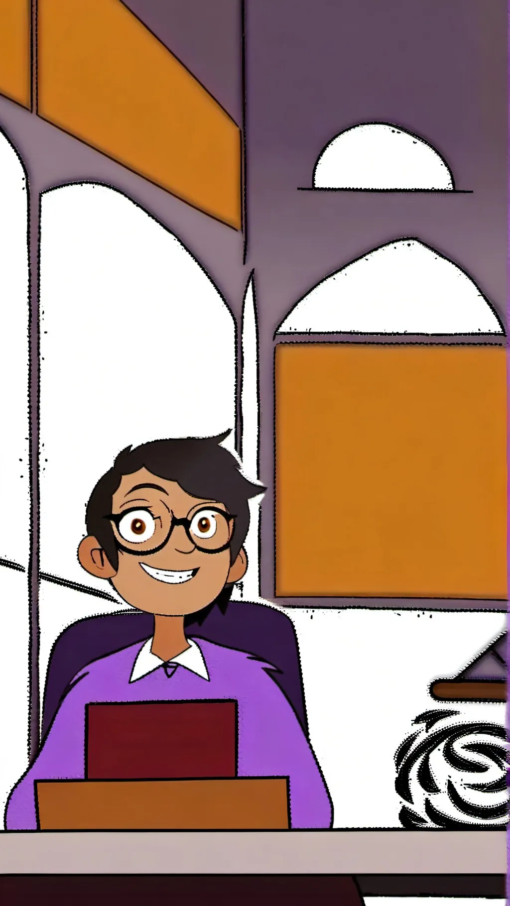 ai character: LUZ background