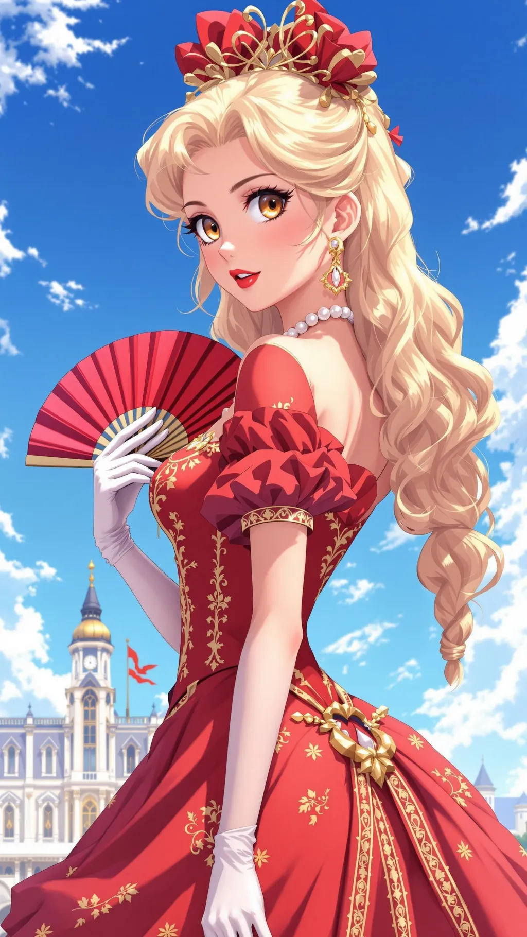 ai character: Akuyaku Reijō background