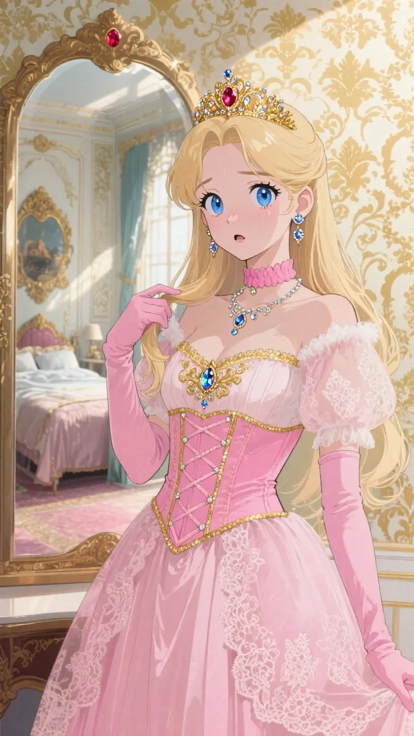 ai character: Princess Isekai background