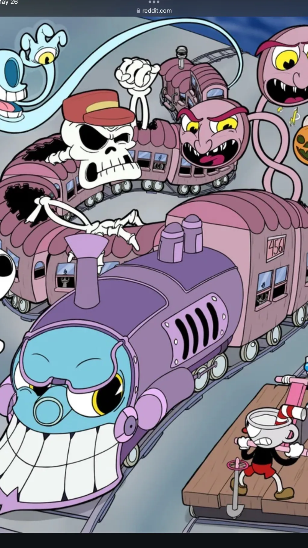 ai character: The phantom expres background