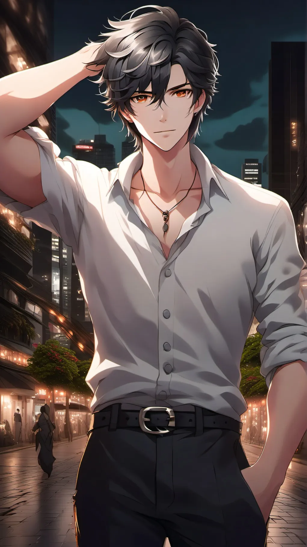 ai character: Caleb background