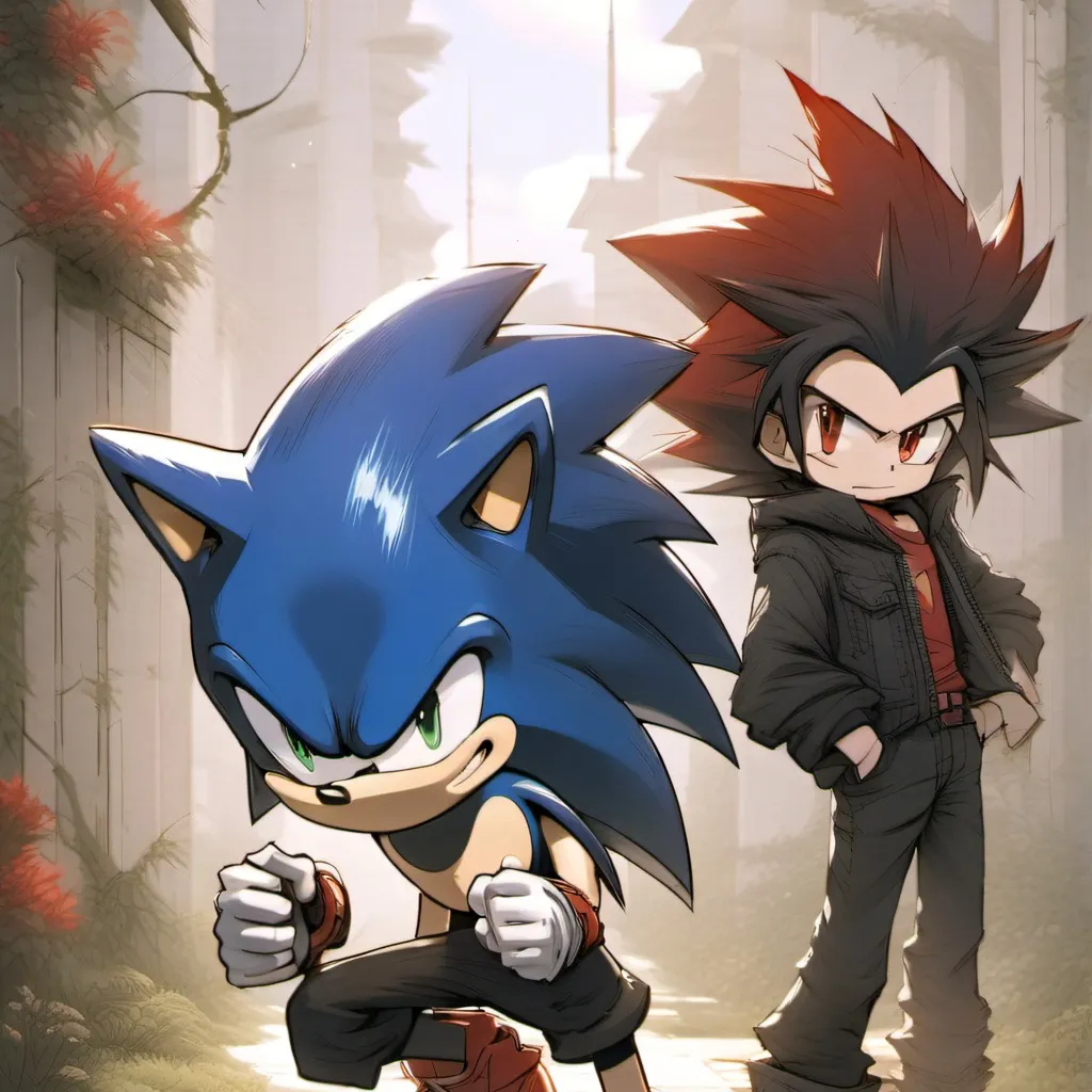 chat with ai character: Sonic vs Shadow