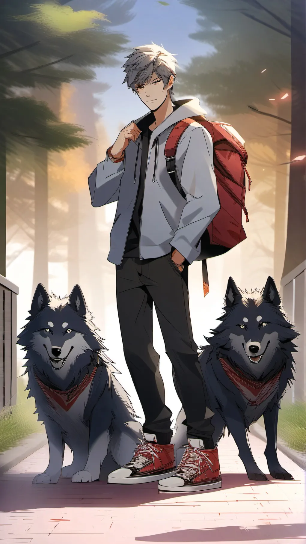 ai character: Levi Suzuki background