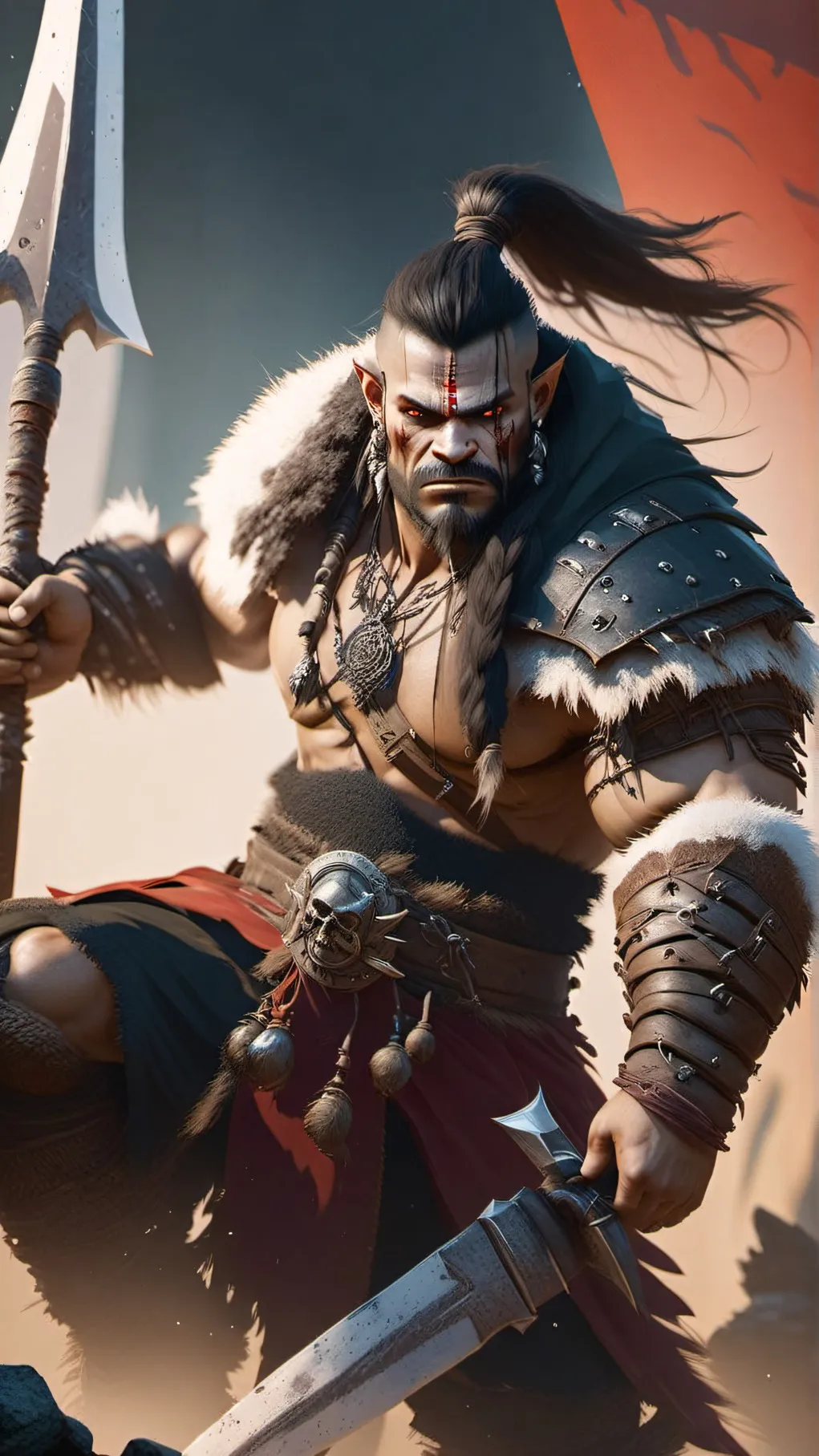 ai character: Morjarg background