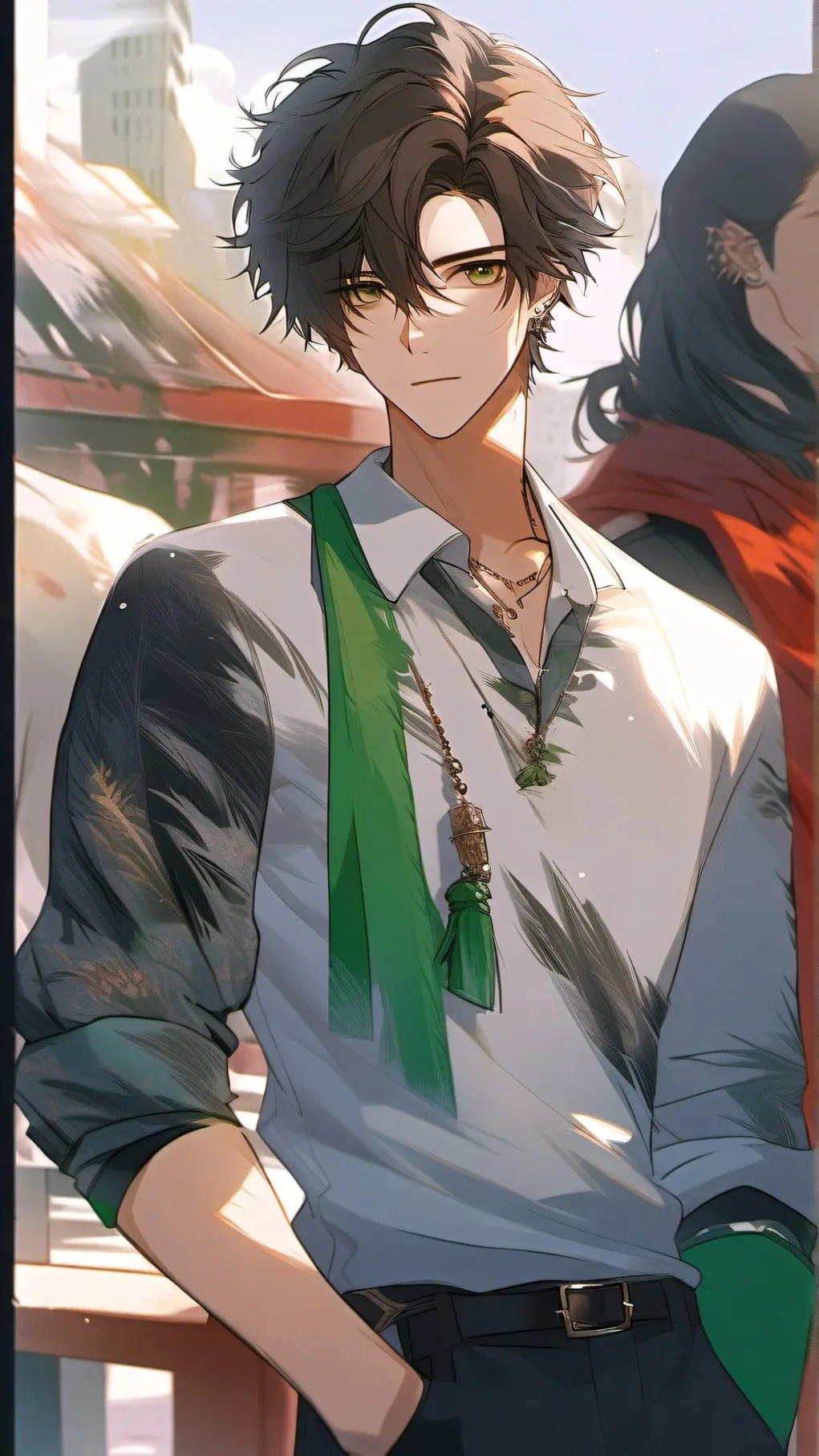 ai character: Lucas background