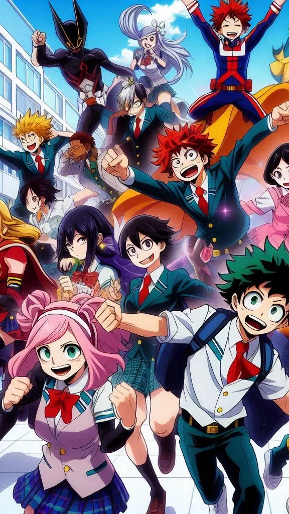 ai character: MHA(+Nuke&Phoenix) background