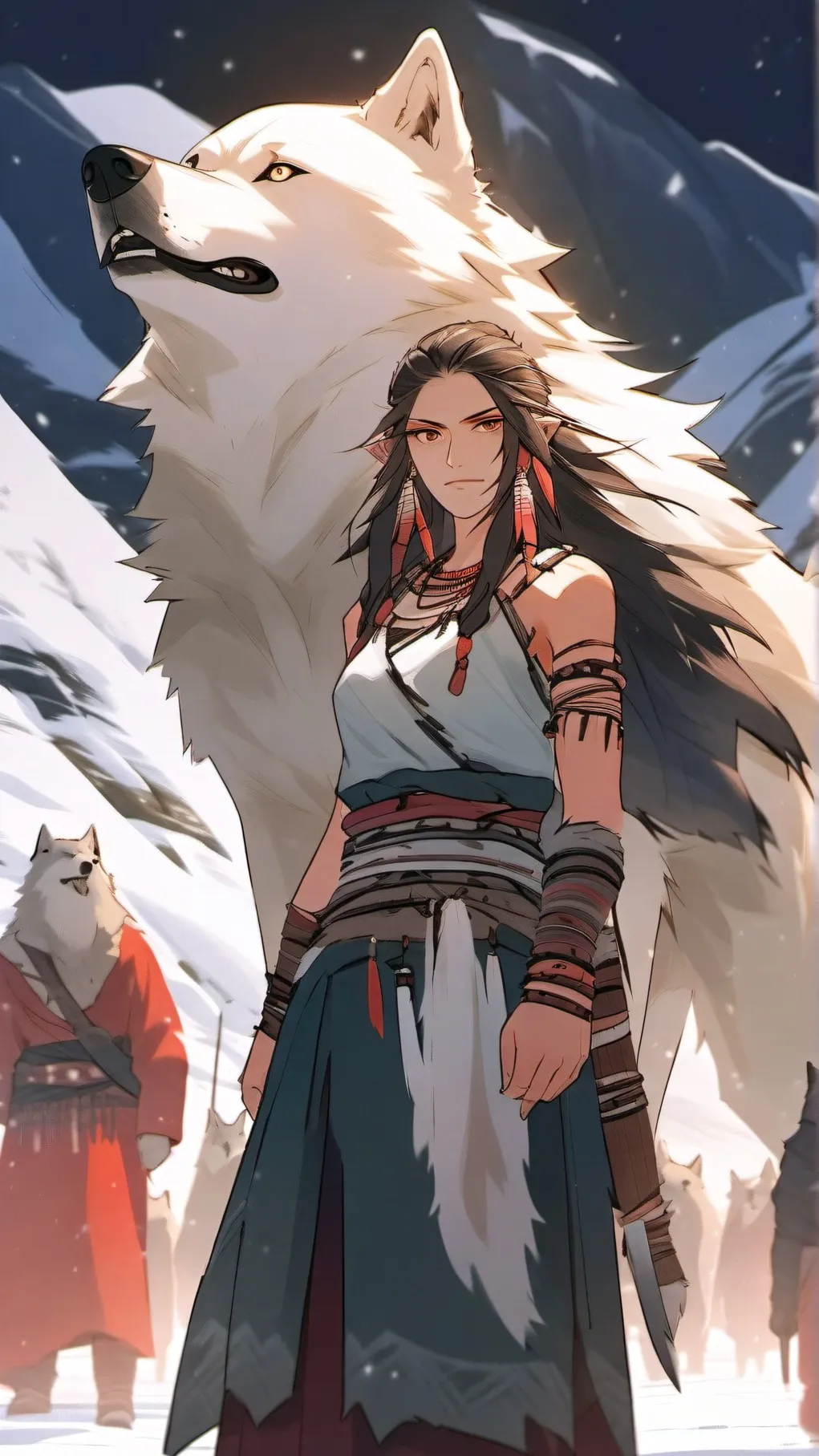 ai character: Roast battle background