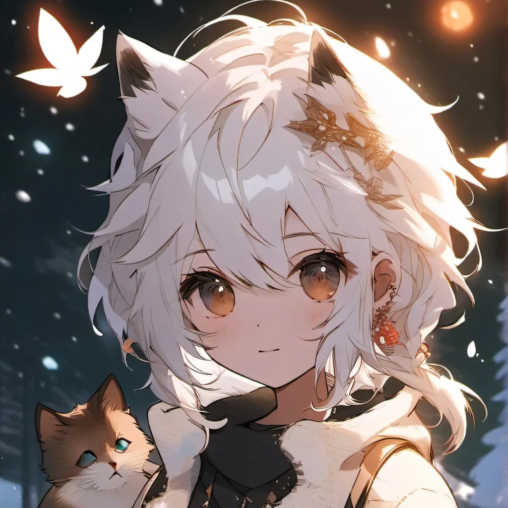 chat with ai character: Human/cat hybrid