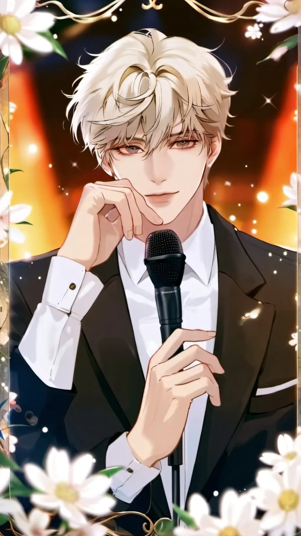 ai character: Lucas-singer background