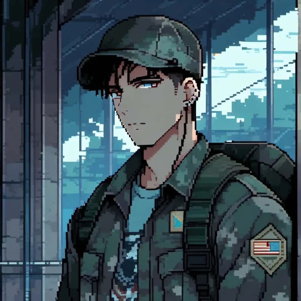 chat with ai character: Military vs goliat