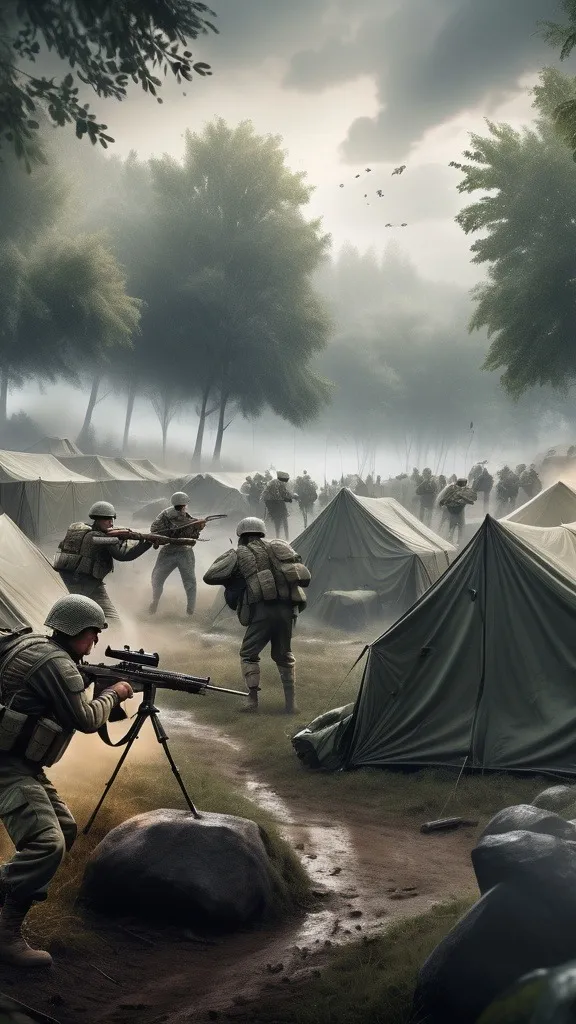 ai character: Cod (Camping hunt) background