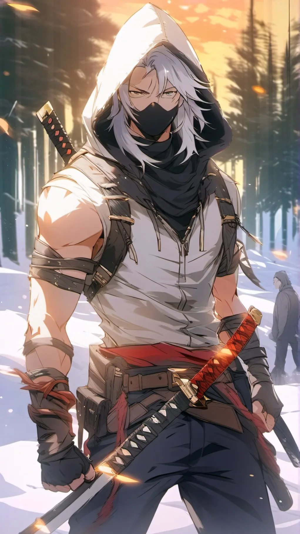 ai character: Damian (my OC) background