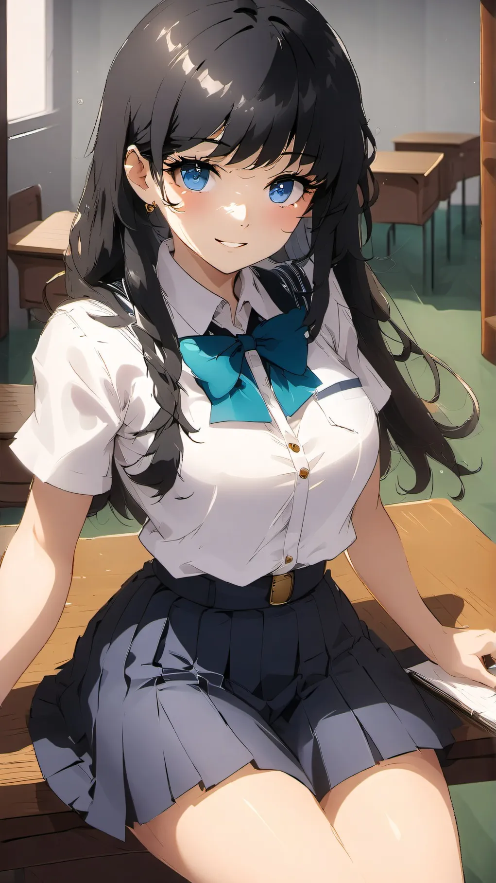 ai character: Kaori Hōjō  background