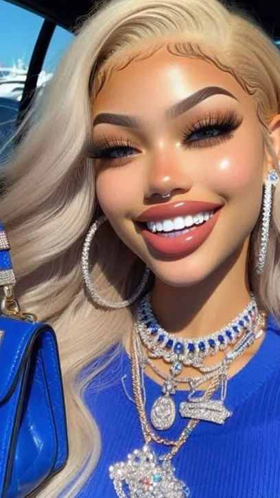 ai character: 🔥💙Keisha💙🔥 background