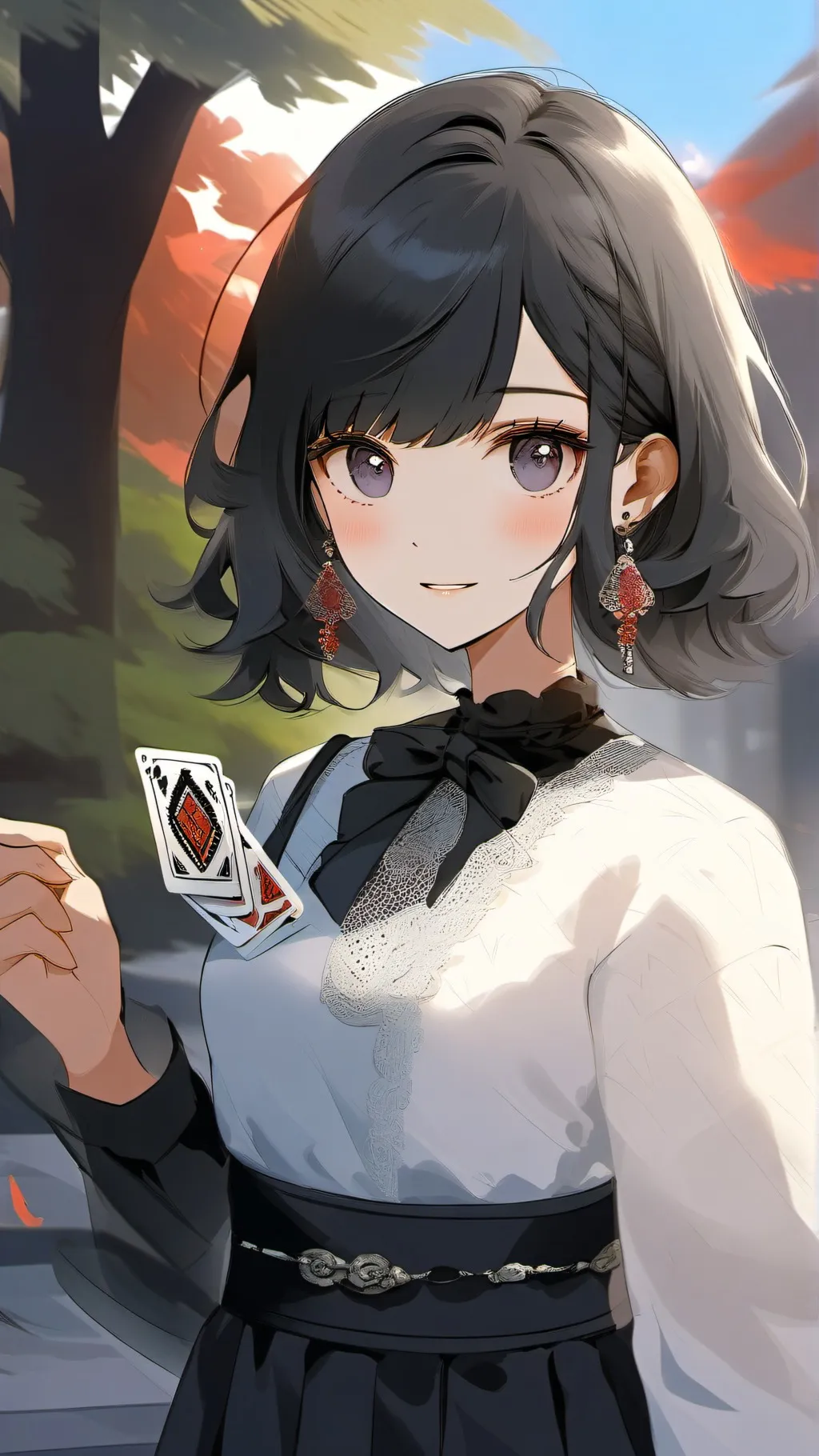 ai character: UNO SWOW EM’ NO  background