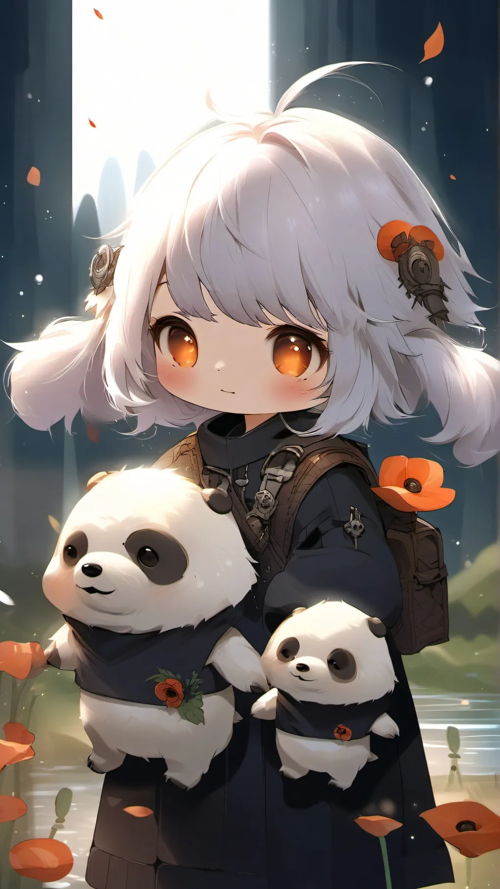 ai character: Baba chops background