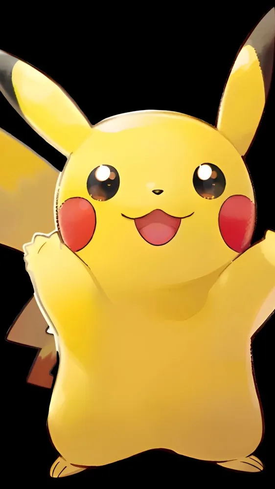 ai character: Pikachu background