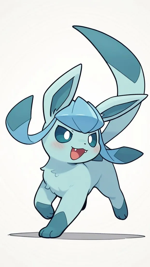ai character: Glaceon background