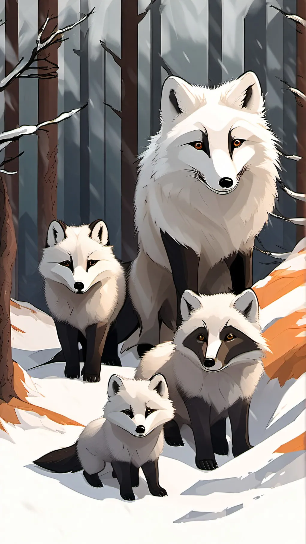 ai character: Frostling background