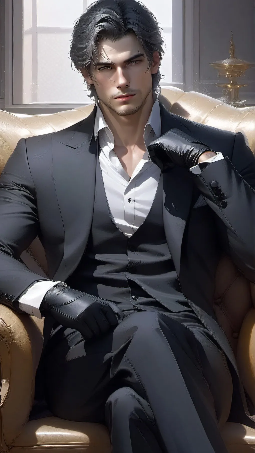 ai character: Мэйсон Хейл  background