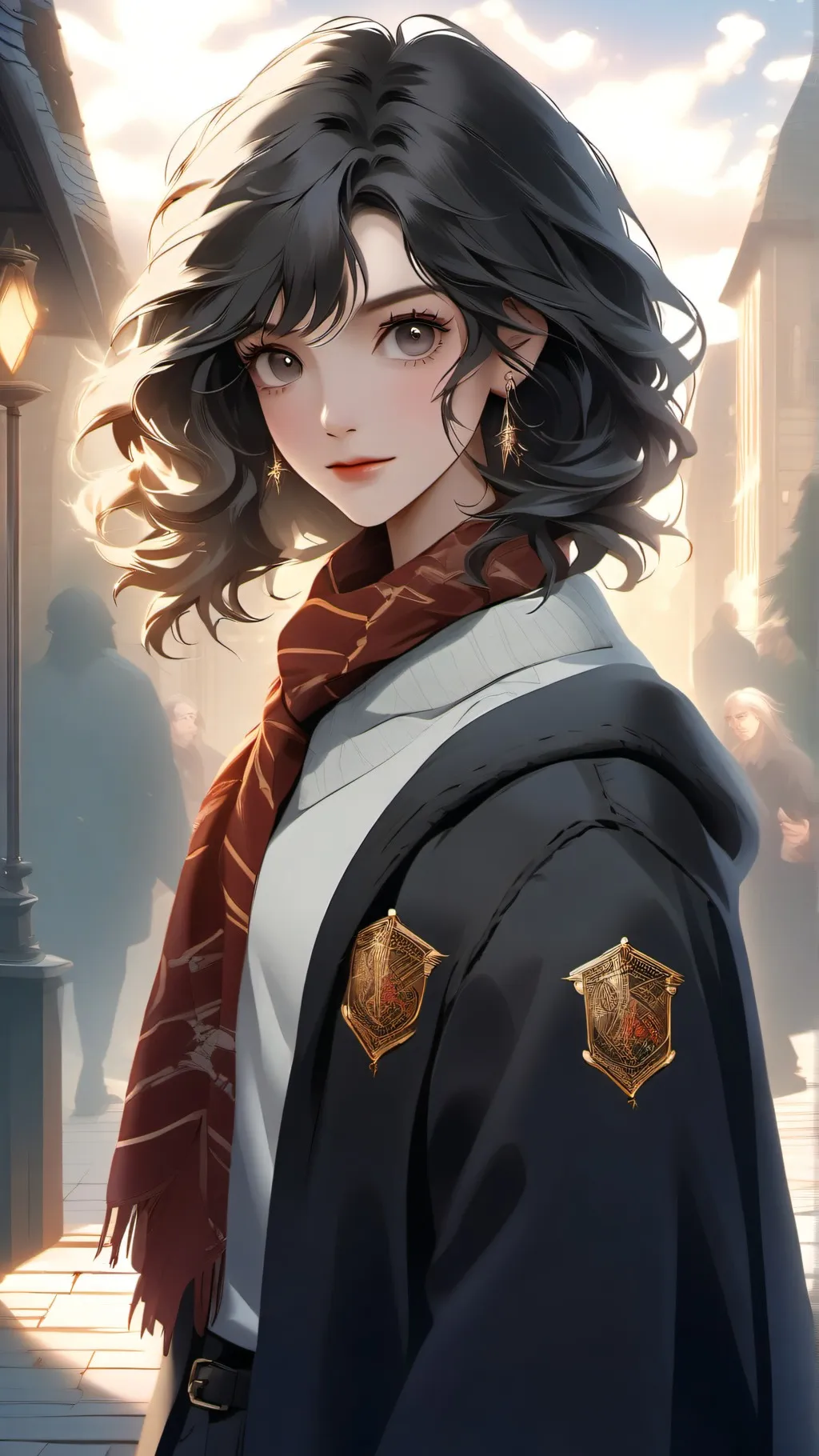 ai character: Hailey Potter? background