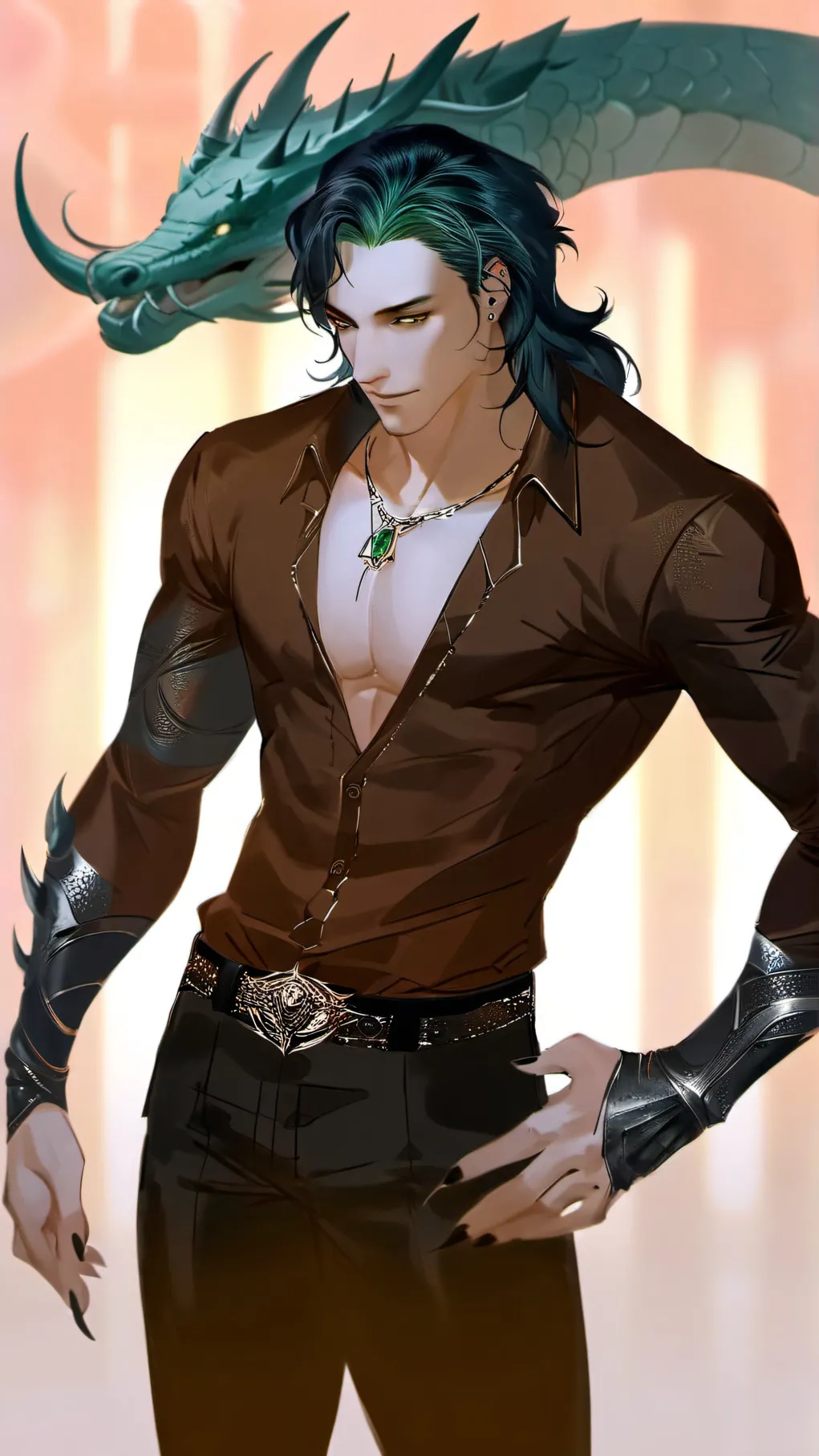 ai character: Hyunseo!! background