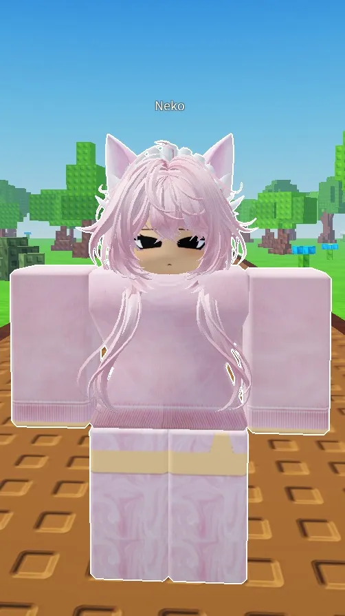 ai character: Neko background